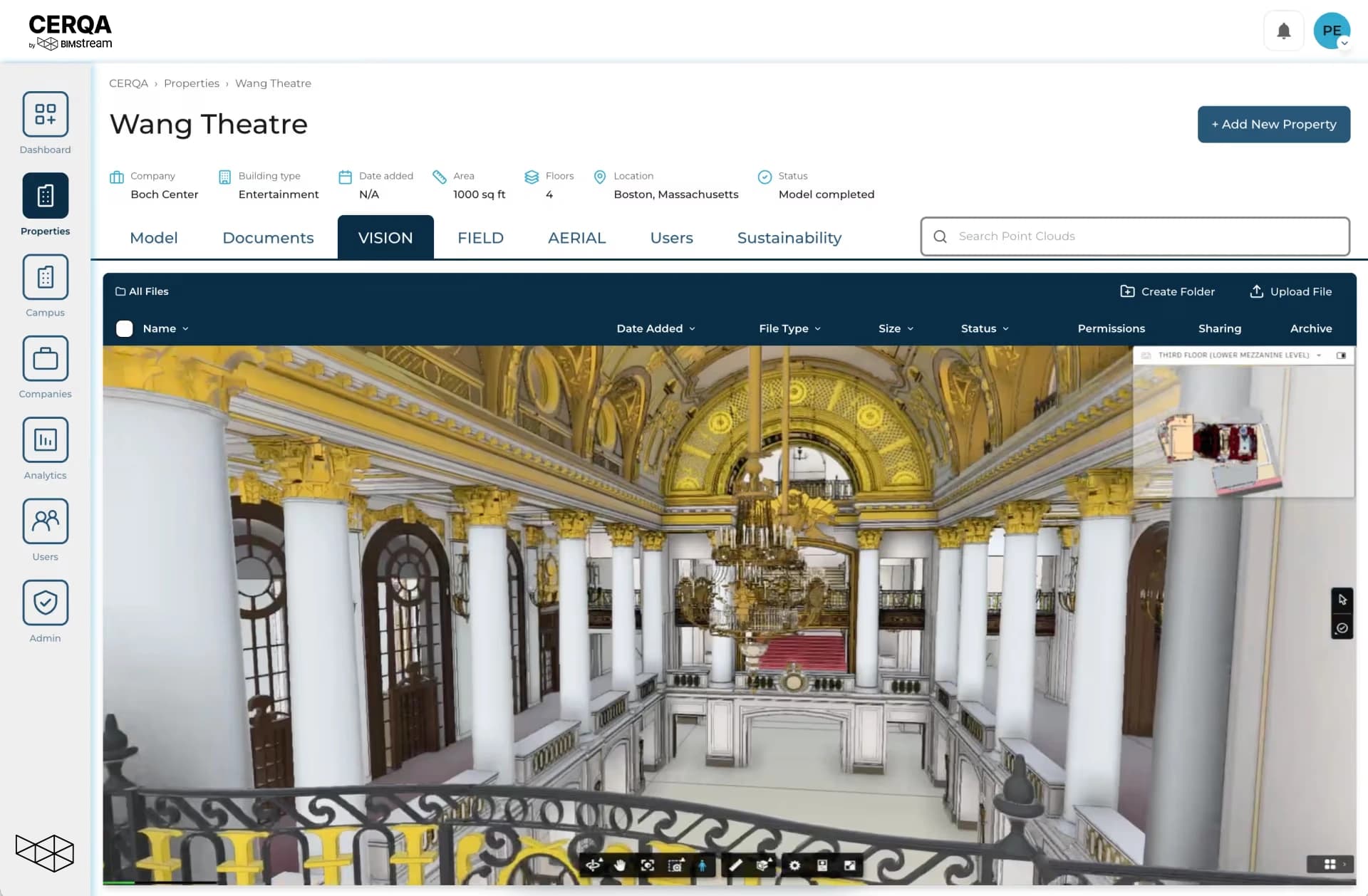 CERQA Digital Twin Interface