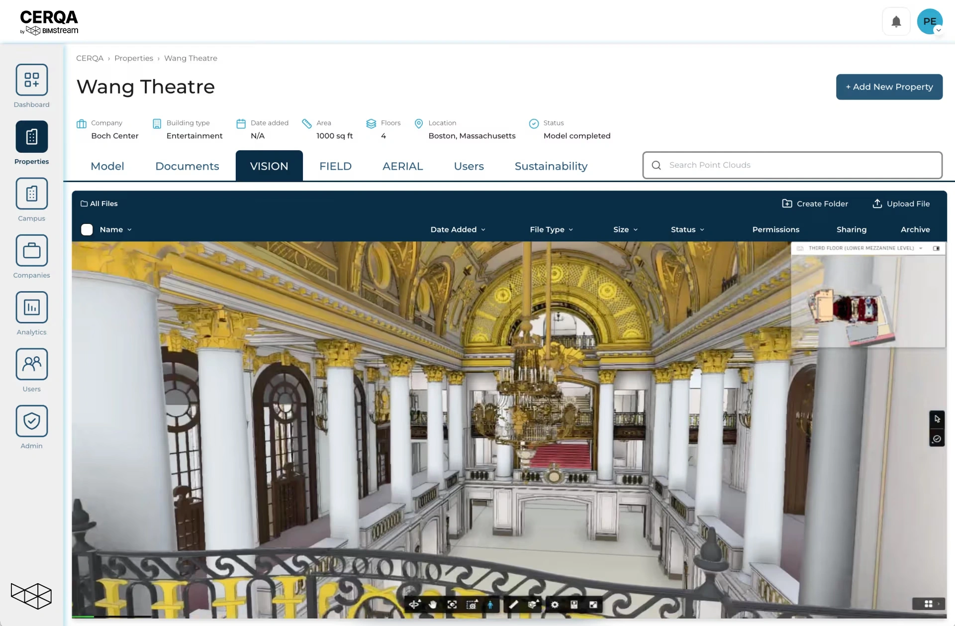 CERQA Digital Twin Interface