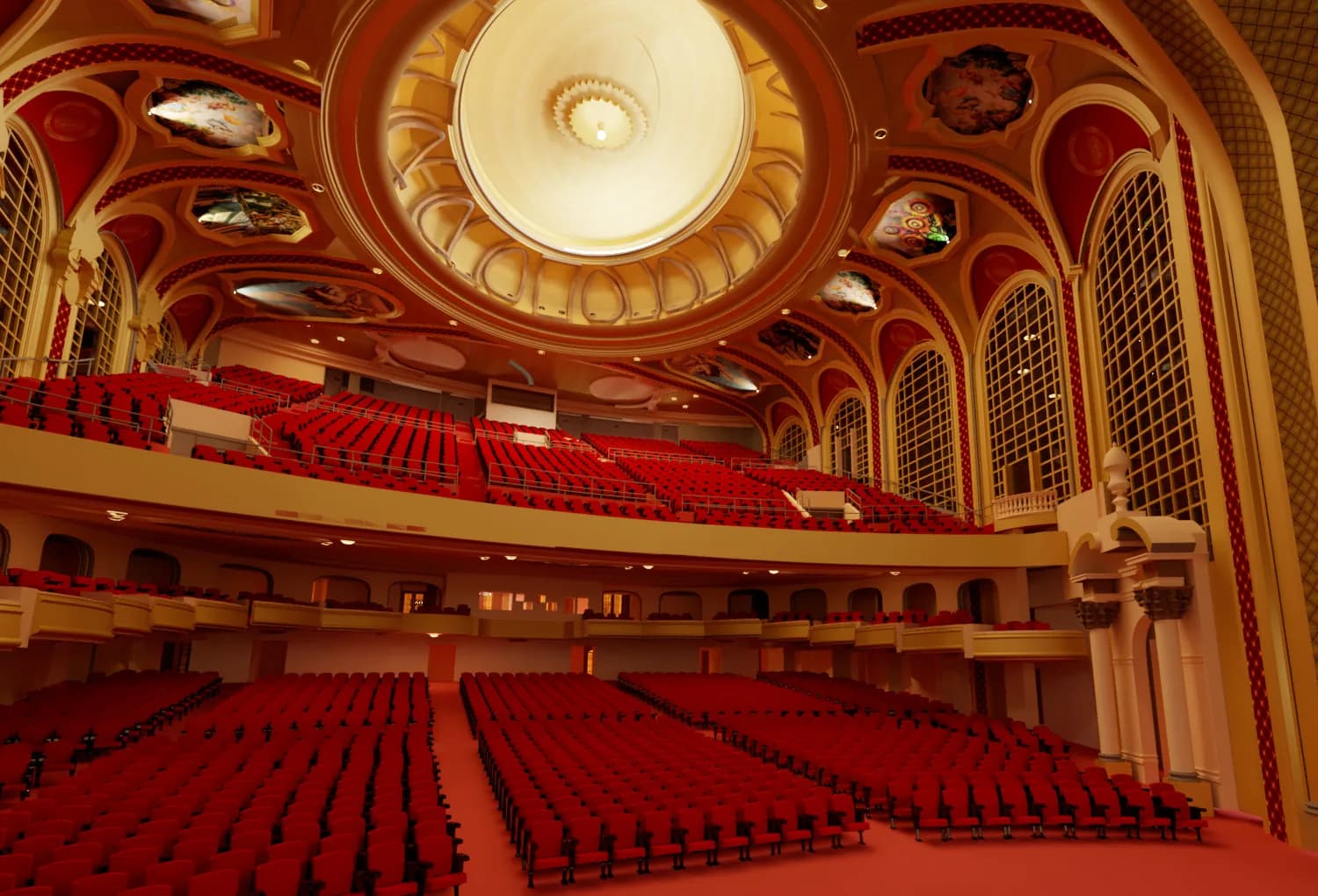 Model - Interior architectural space