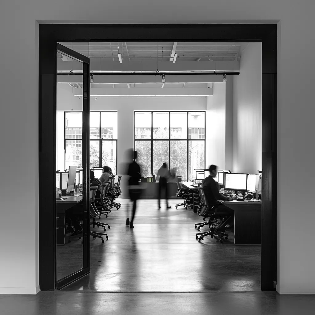 Open-door access — Studio/X production floor